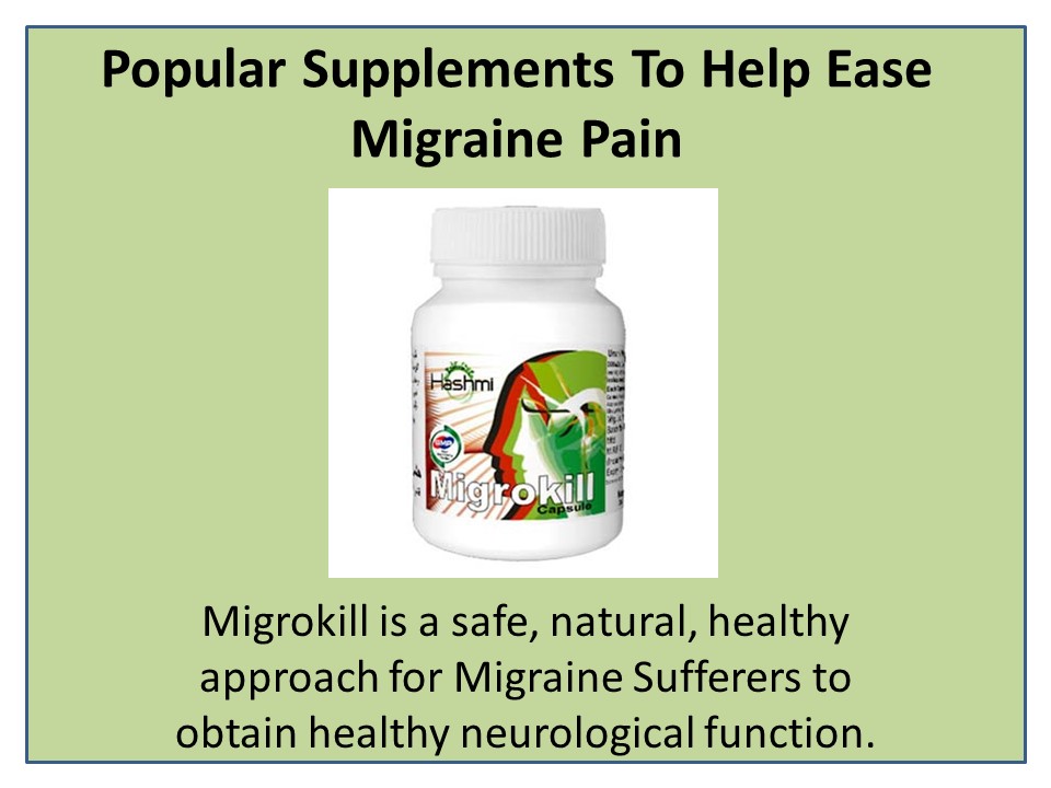 Migrokill Natural Migraine Supplement