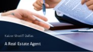 Kaizer Sheriff Dallas - A Real Estate Agent