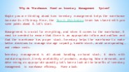 Why do Warehouses Need an Inventory Management System?