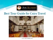 Best Tour Guide for Cairo Travel
