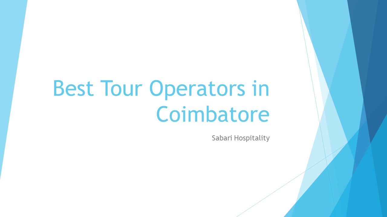 Best tour operators in Coimbatore