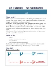 GIT Tuturial -GIT Commands