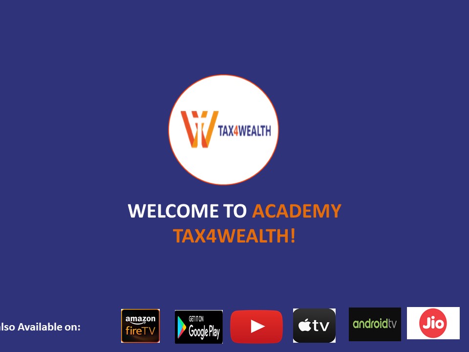 Top GST certification course at Academy tax4wealth