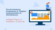 WooCommerce Extensions & Plugins| Customization & Maintenance
