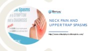 Neck Pain and Upper Trap Spasms