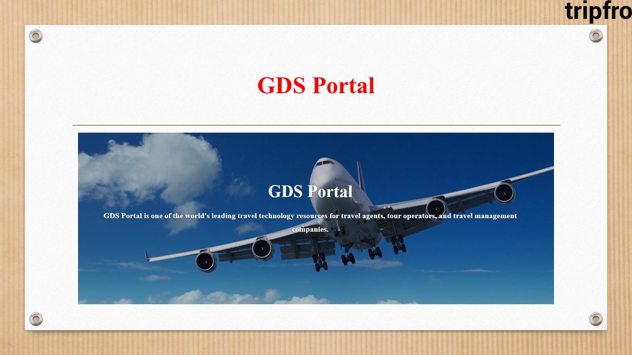 GDS Portal