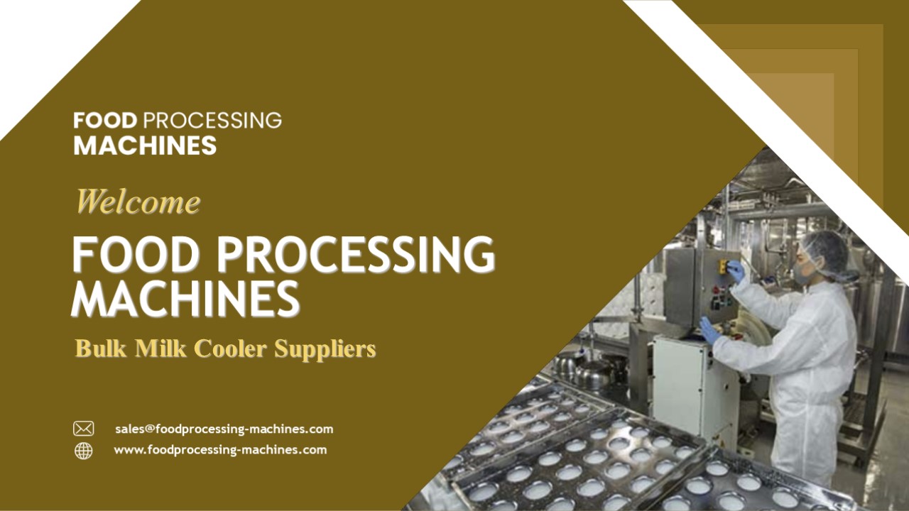 Bulk Milk Cooler Suppliers