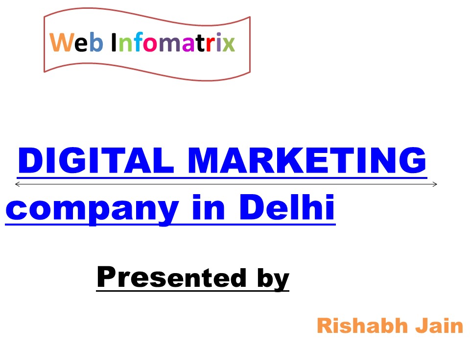 digital marketing agency in Delhi
