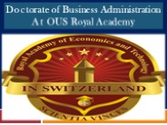 Doctorate of Business Administration At OUS Royal Academy