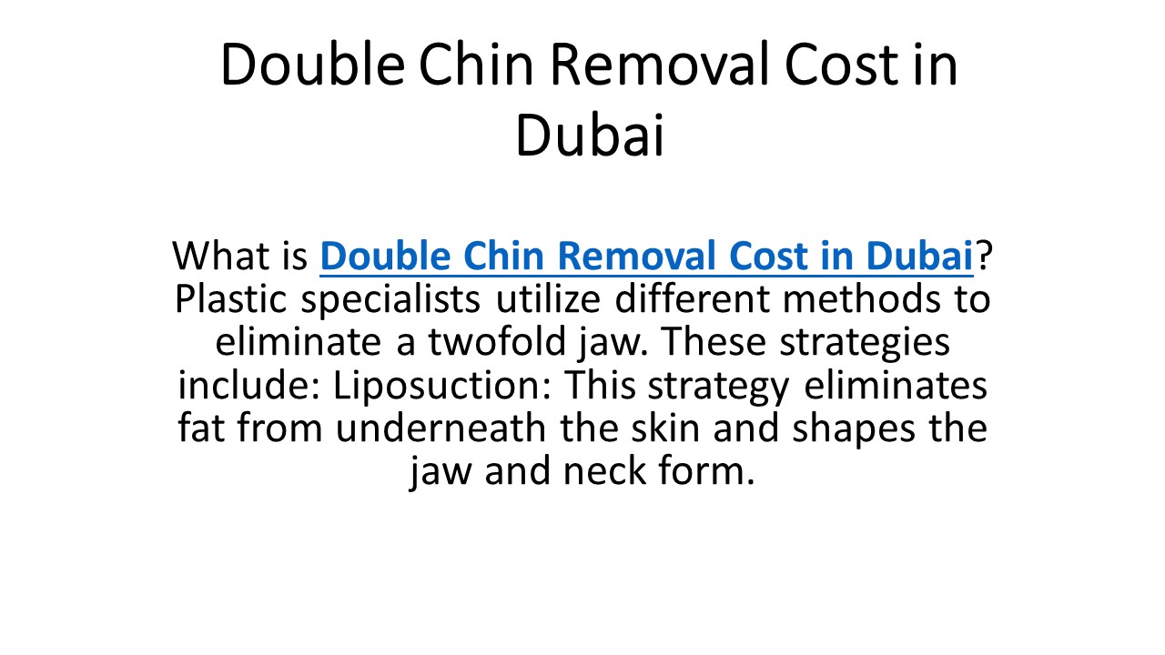 Double Chin Removal Cost in Dubai (1)