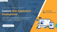 Custom Web Application Development Company