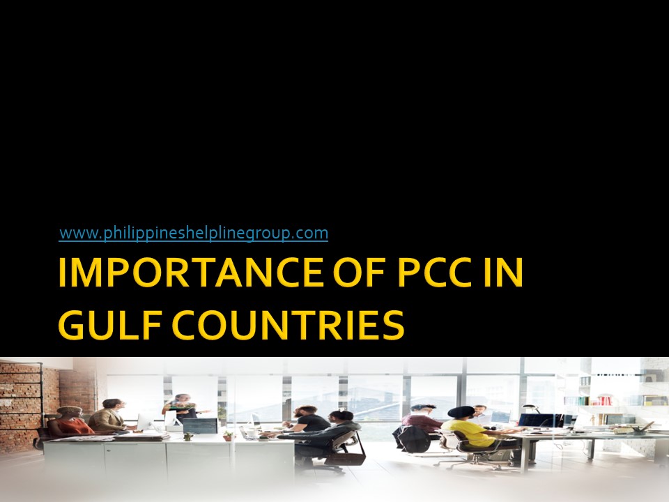 POLICE CLEARANCE CERTIFICATE