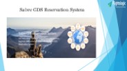 Sabre GDS Reservation System