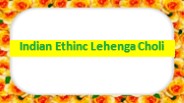 indian Ethinc Lehenga Choli