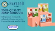 HIGH-QUALITY HEMP PRODUCTS