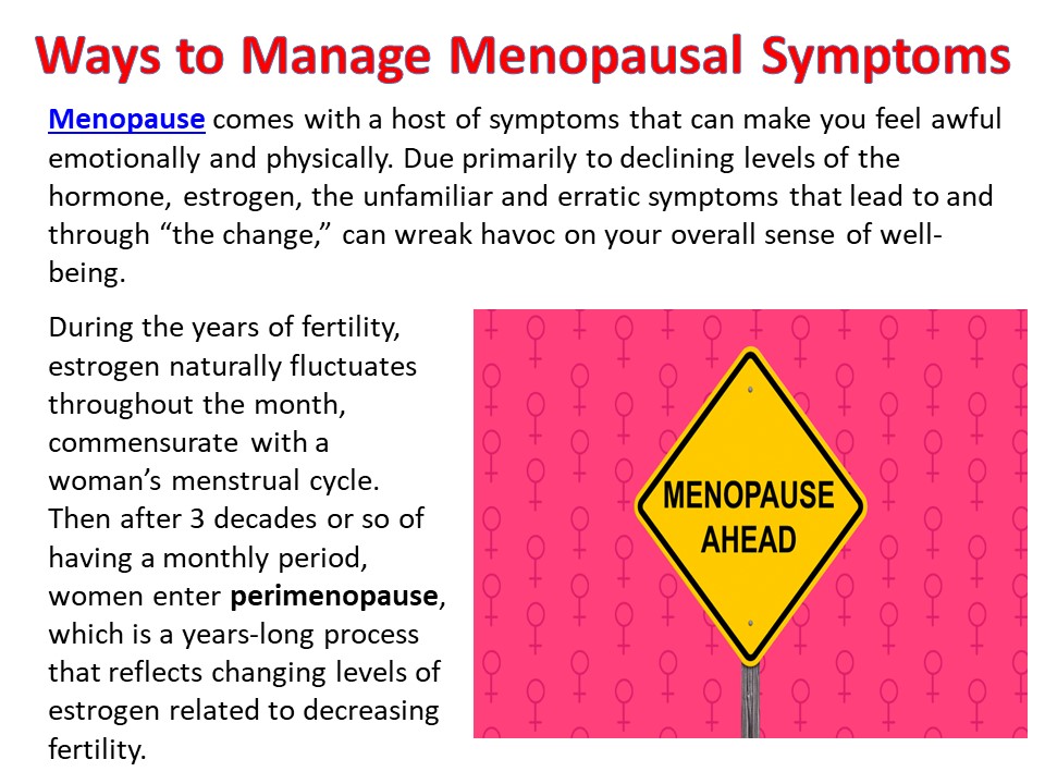 Ways to Manage Menopausal Symptoms (1)