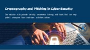 Cryptography and Phishing in Cyber Security | CyberPeace Foundation