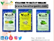 Pure Chamomile Flower Green Tea
