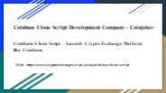 Coinbase Clone Script - Launch Crypto Exchange Platform like Coinbase