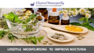 Lifestyle Modifications to Improve Nocturia