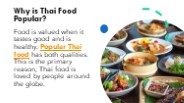 Why is Thai Food Popular