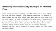 Residential and commercial developers