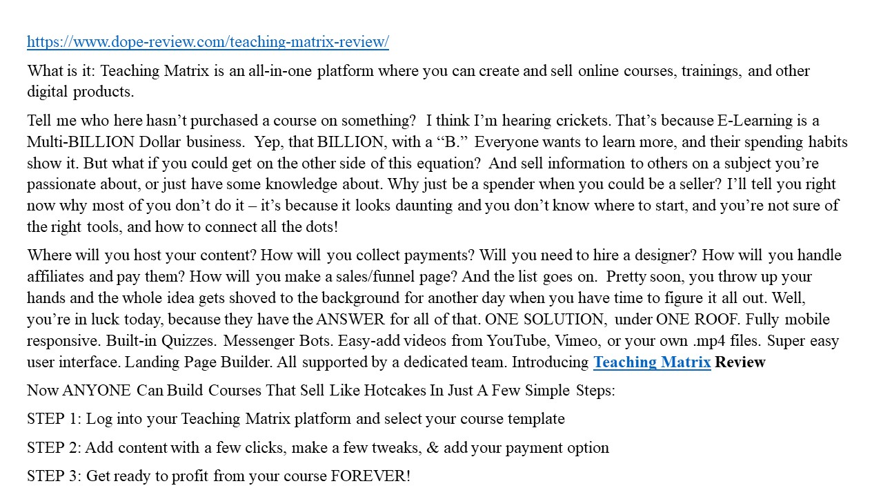 presentation player overlay
