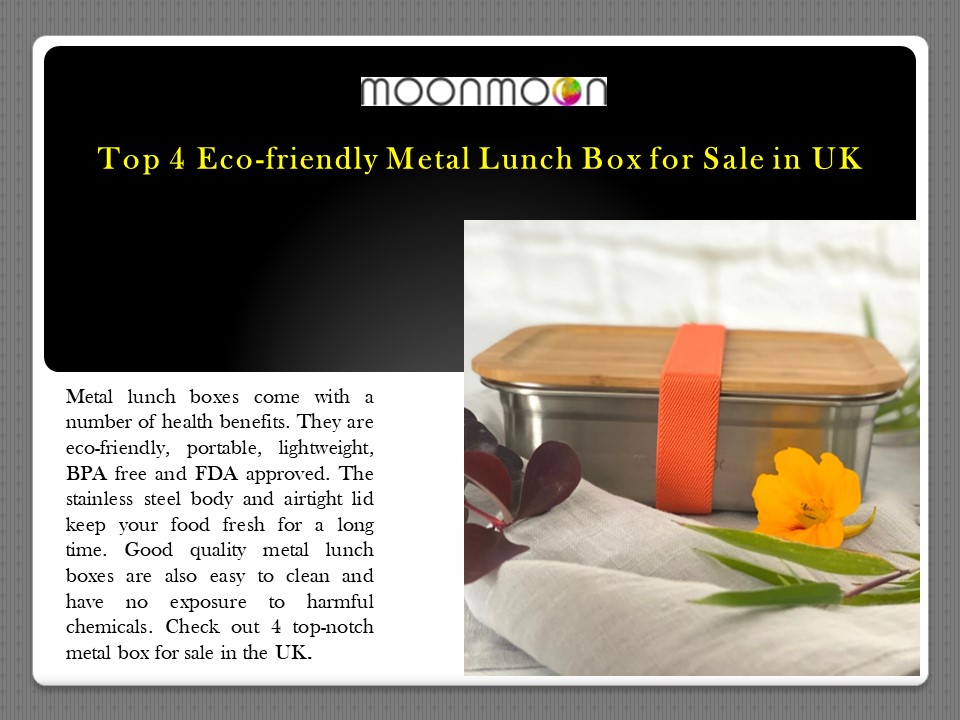 PPT Top 4 ecofriendly metal lunch box for sale in UK PowerPoint presentation free to