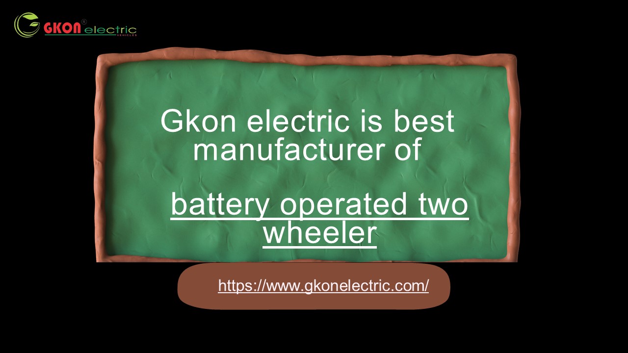 Top leading electric vehicle manufacturer in India : Gkon electric