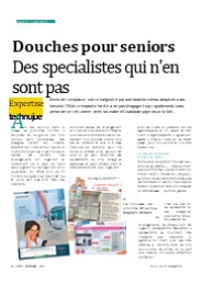 ETUDE COMPARATIVE DOUCHES SENIORS