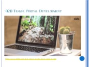 B2B Travel Portal Development