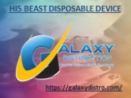 HI5 BEAST DISPOSABLE DEVICE