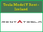 Tesla Model Y Rent - Iceland