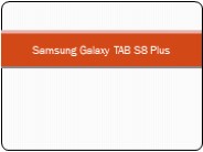 Samsung Galaxy TAB S8 Plus