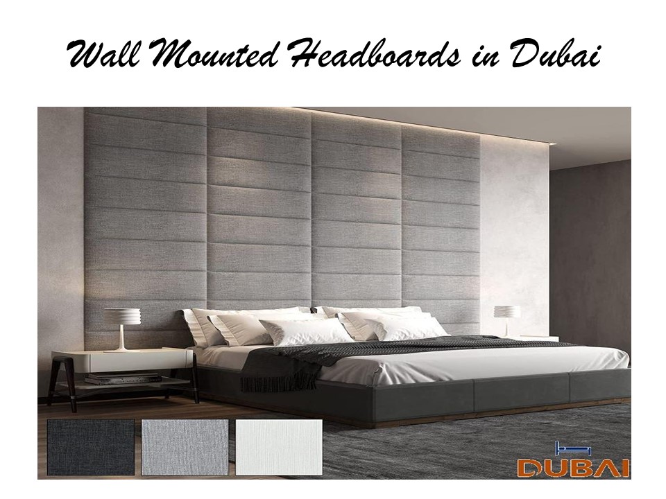 PPT Wall Mounted Headboards in Dubai PowerPoint presentation free