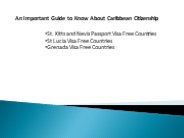 An Important Guide to Know About Caribbean Citizenship