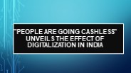 Cashless India: Siddharth Mehta of IL&FS
