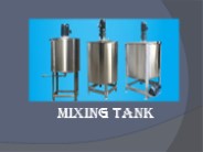 Mixing Tank Manufacturers in Coimbatore