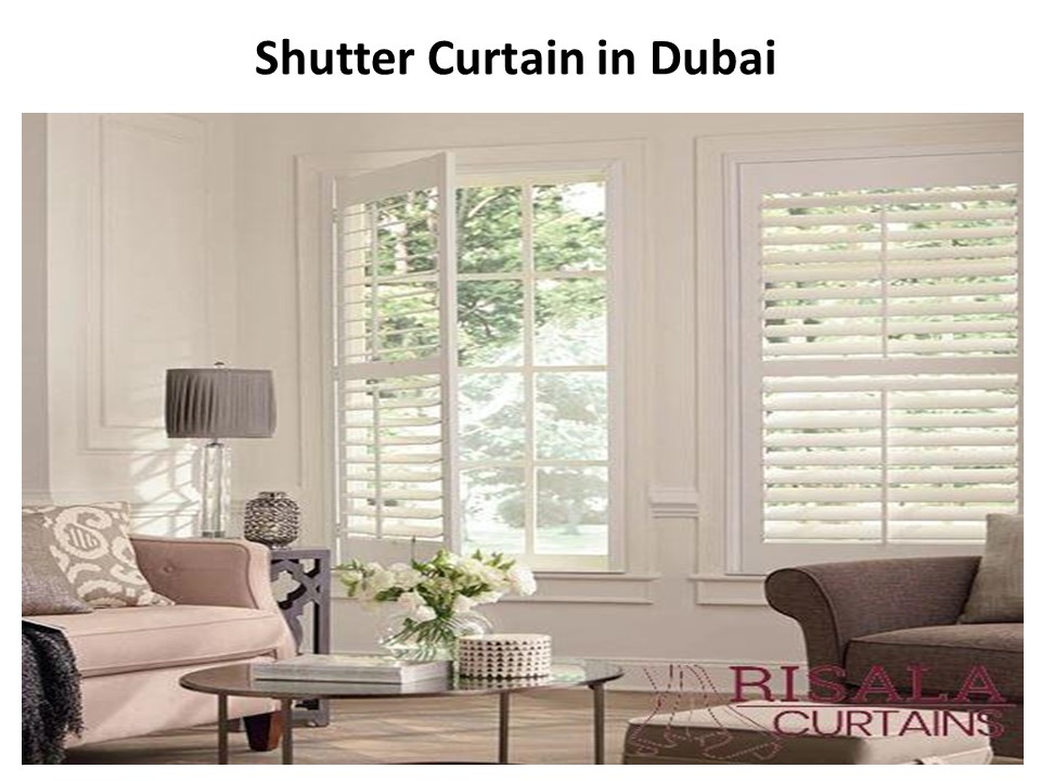 Shutter Blinds in Dubai
