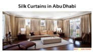 Silk Curtain in Dubai