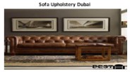 Sofa Upholstery Dubai