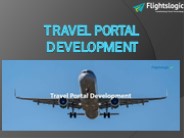Travel Portal Development