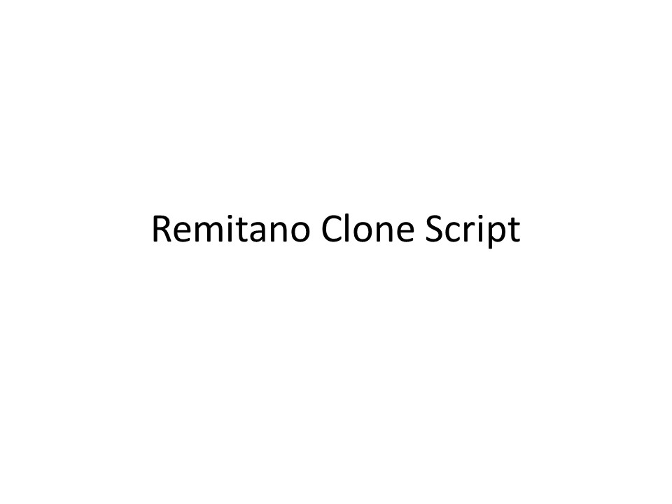 Remitano clone script | Remitano Clone App