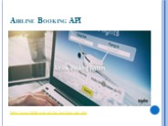 Airline Booking API
