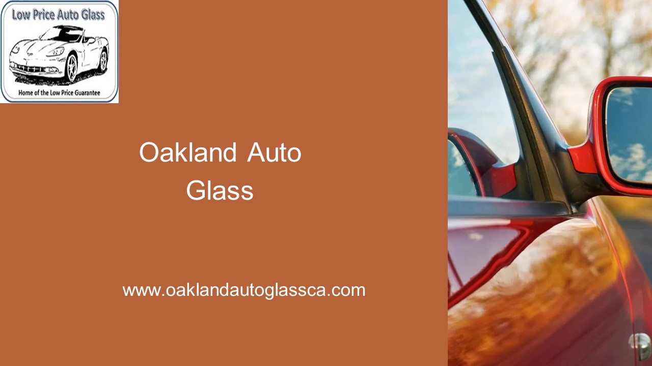 PPT Auto Glass Oakland PowerPoint presentation free to download