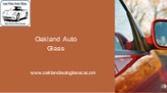 Auto Glass Oakland