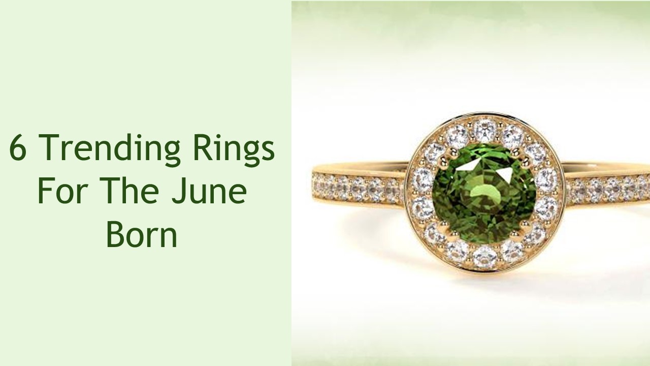 6 Trending Rings For The June Born