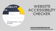 Website Accessibility Checker | Antigua Web Solutions