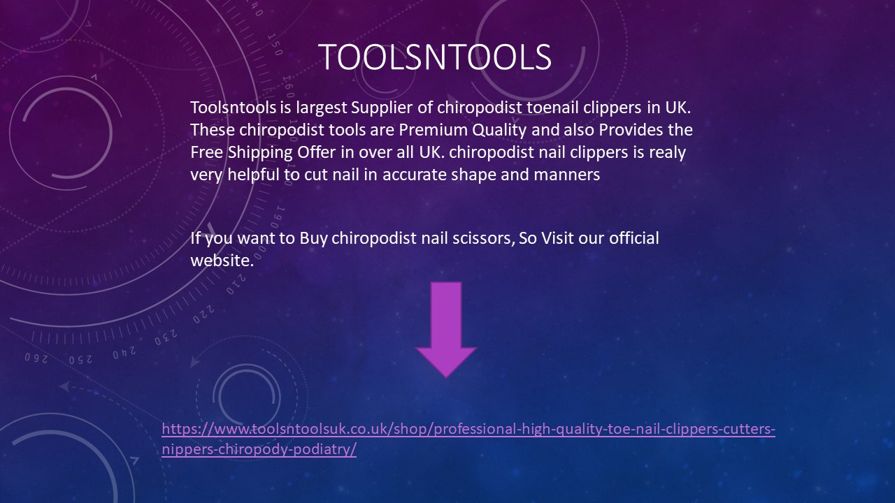 chiropodist toenail clippers in UK