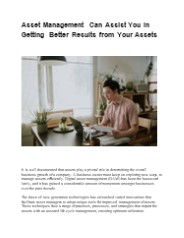 digital asset management